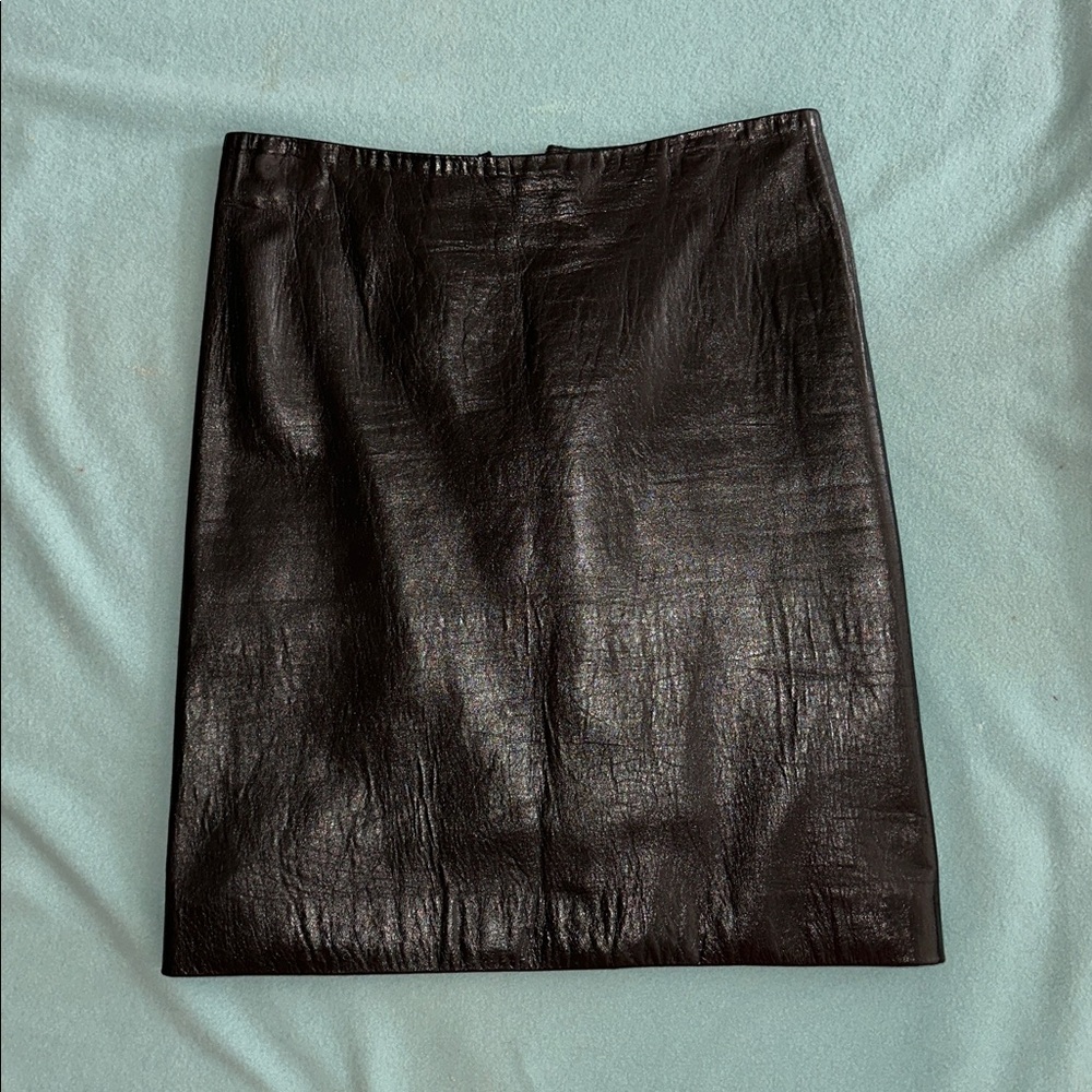 Ann Demeulemeester leather skirt - Picture 11 of 11